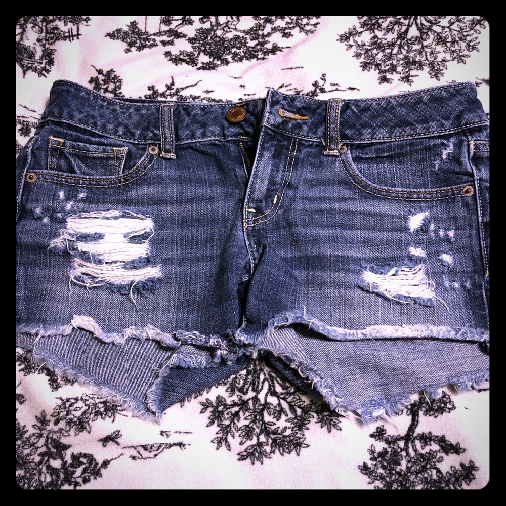 American Eagle Jean Shorts Size 4